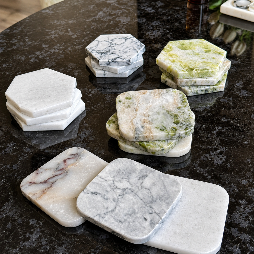 Marble Coasters